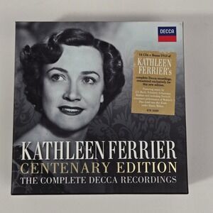 Kathleen Ferrier - Centenary Edition Complete Decca 14 CD + DVD Box Set NM